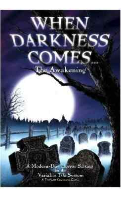 When Darkness Comes Board Game The awakening A Twilight Creation Game Sealed