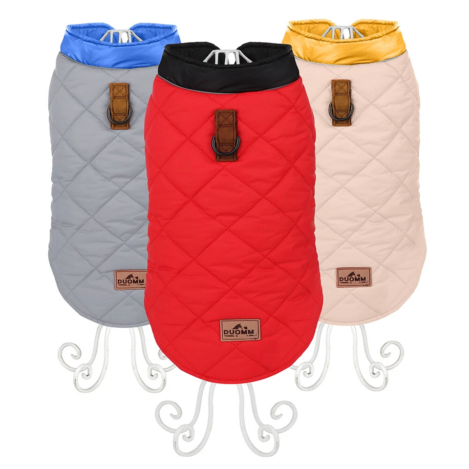 Small Large Dogs Coats Waterproof Reflective Jacket for Winter Padded Clothes - Image 3 of 4