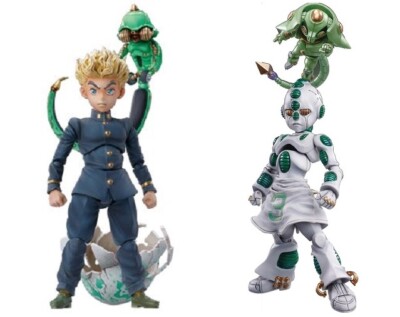 Jojo S Bizarre Adventure Super Action Statue Figure Hirose Echoes Act 1 2 3 Ebay