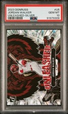 JORDAN WALKER 2023 Panini Donruss Unleashed Silver /349 PSA 10 GEM MT Rookie RC