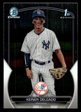 Keiner Delgado 2023 Bowman Chrome Chrome Prospects #BCP-191