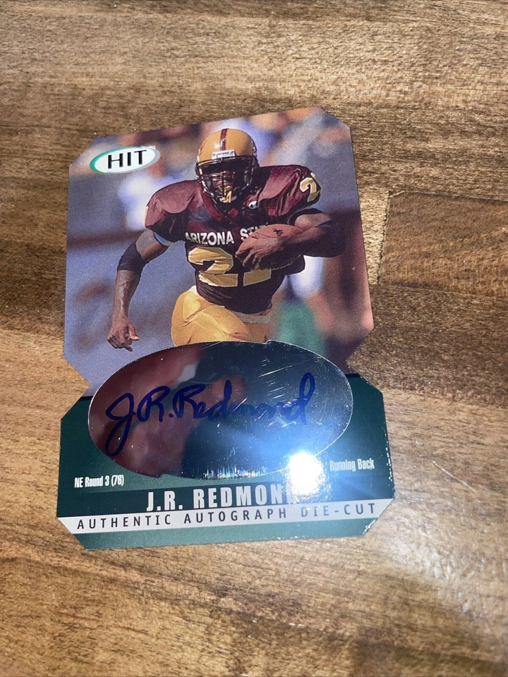 2000 SAGE Hit - Autographs Diamond Die-Cut #A21 J.R. Redmond ASU Sun Devils - Image 2 of 3