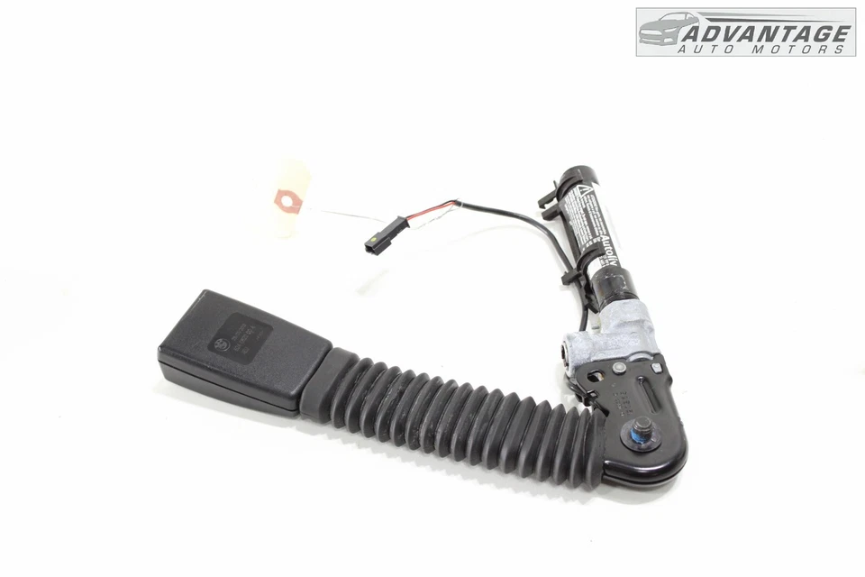 2013-2015 BMW 750LI F02 ПЕРЕДНЯЯ ПРАВАЯ СТОРОНА РЕМНЯ БЕЗОПАСНОСТИ ПРЯЖКА ЧЕРНЫЙ OEM - Изображение 3 из 4