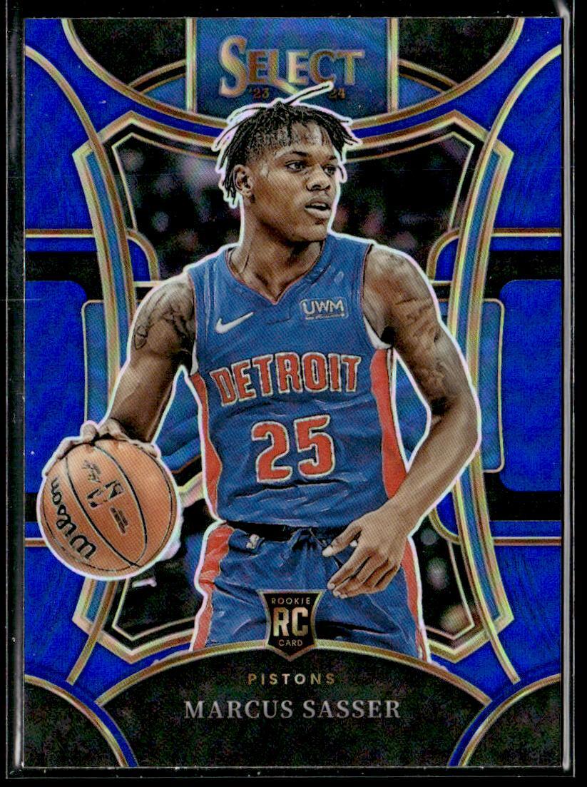 2023-24 Select #303 Marcus Sasser Blue (Retail Base) Prizm JC