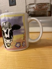 Cow Coffee Mug, Balcum Design, Used