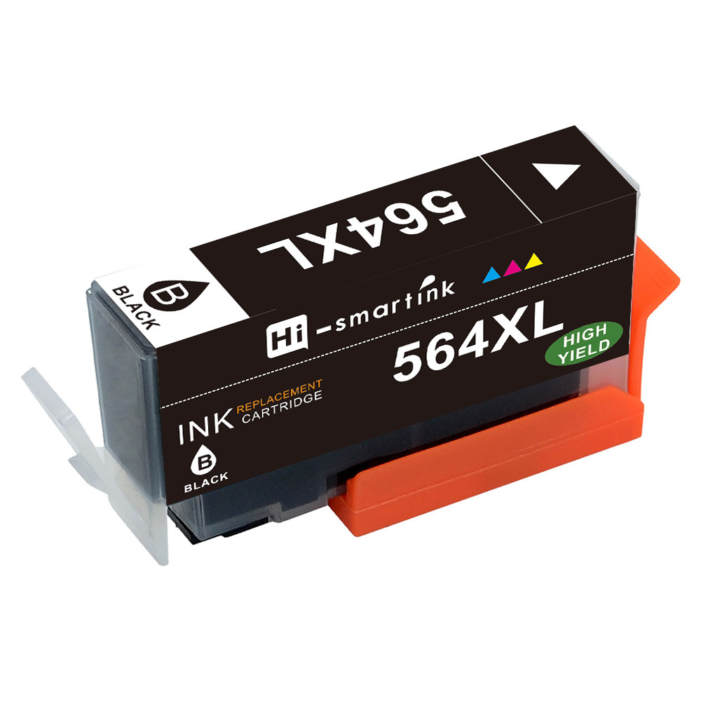 Set Of 4 HP 564 XL Ink Cartridges - High Yield For Photosmart 7515, 5510, 7520, Officejet 4620 & More