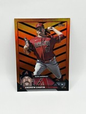 2023 Topps Update Andrew Chafin Orange & Black Foil #US62 Diamondbacks Halloween