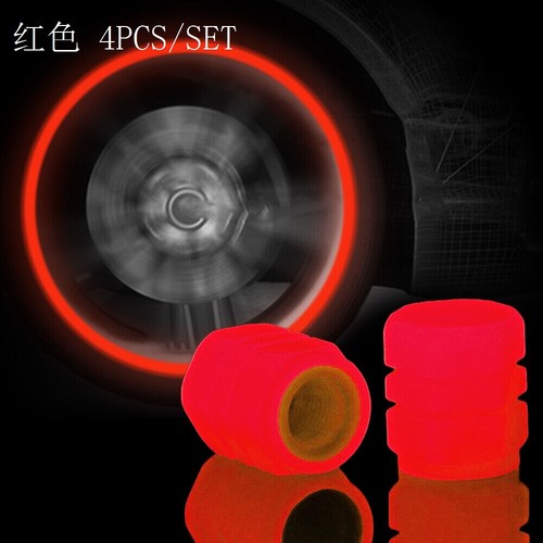 16Pcs Universal Glowing in Dark Fluorescent Car Tire Valve Caps Cover Access UK - Picture 16 of 17