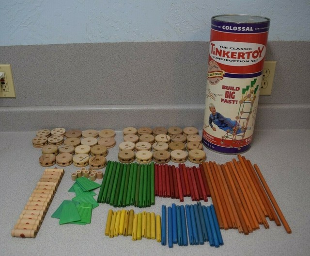 the original tinkertoy construction set
