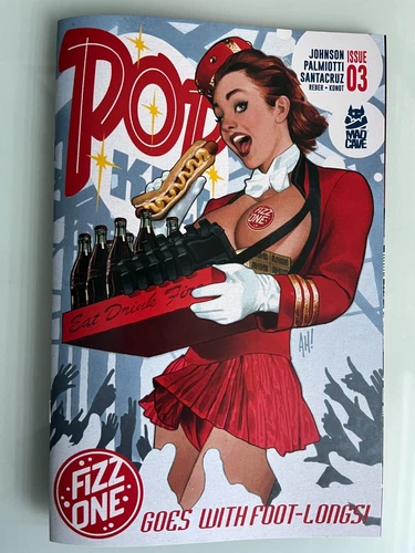 Pop Kill #3 CVR B Adam Hughes Variant Mad Cave 2025