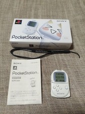 Sony PlayStation Pocket Station SCPH-4000 White BOX Toro Ver Japan Game Used