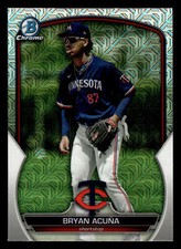 2023 Bowman Chrome Mega Box Bryan Acuna BCP-193