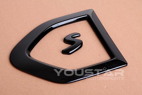 GLÄNZEND schwarz Side Scuttle Cooper S Logo Abdeckung für MINI COUNTRYMAN F60 - Afbeelding 10 van 11