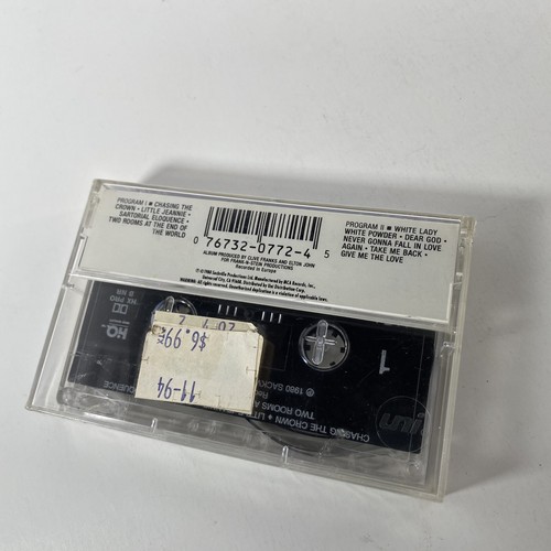 Elton John 21 At 33 Vintage 1980 Cassette Tape MCAC-5121 Rock Album New Sealed - Picture 6 of 6