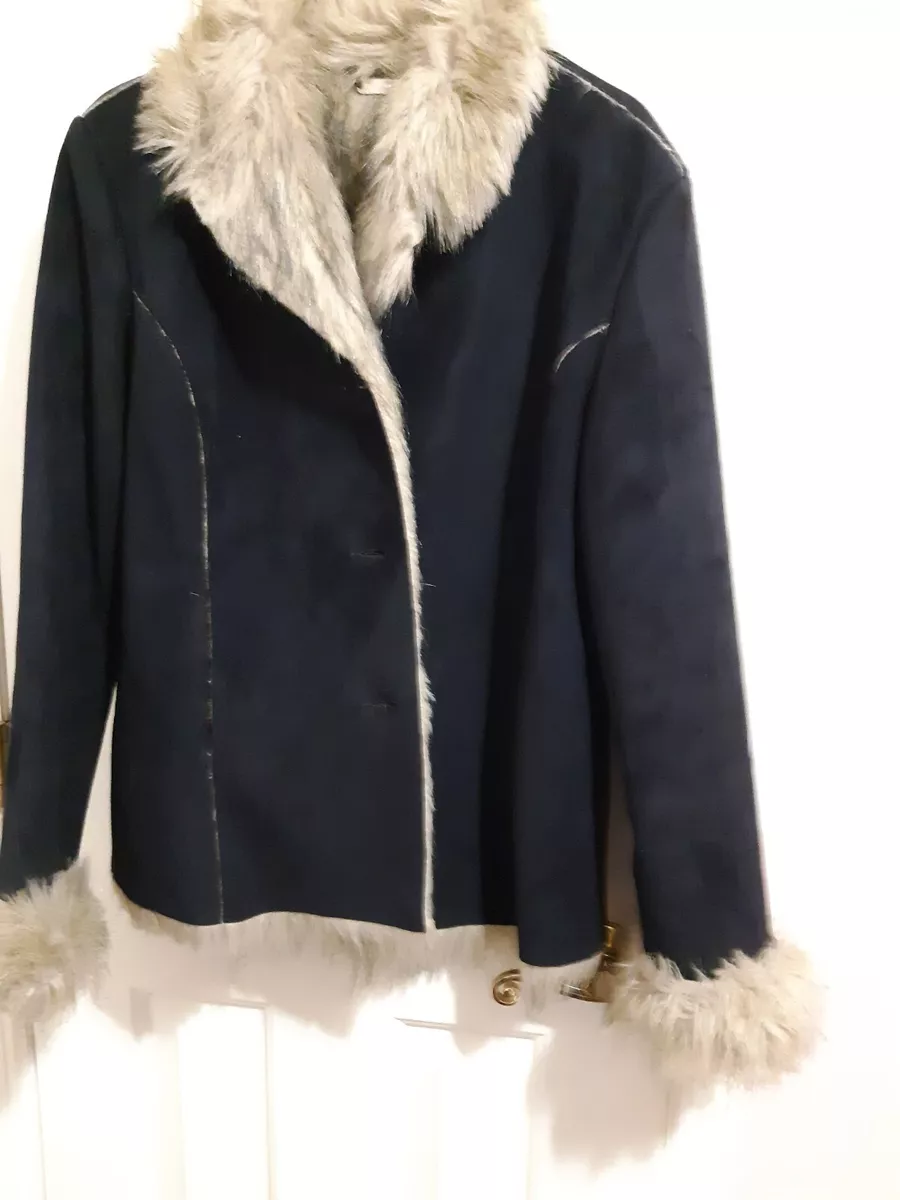 Wolf fur store lined jacket