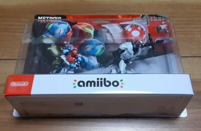 Nintendo Metroid Dread amiibo Samus & E.M.M.I.Double set 2021 Game Figure JP