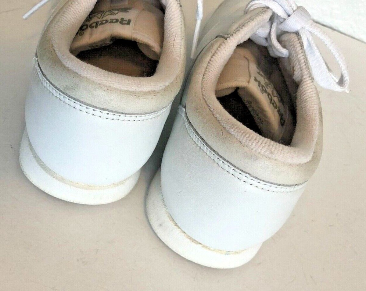 REEBOK Youth 3 White R303 PGA ATHLETIC SHOES Sneaker Leather GOLF