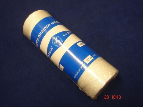 Cardoc Cord Braided Nylon Chalk/Brick Block Line Size A 200m LARGE Roll - Picture 1 of 1