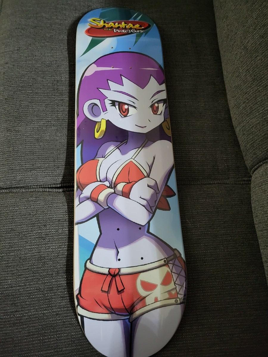 Shantae Skateboard Deck シャンティ スケートボード Shantae and the Pirate's Curse - Risky Skateboard Deck | eBay
