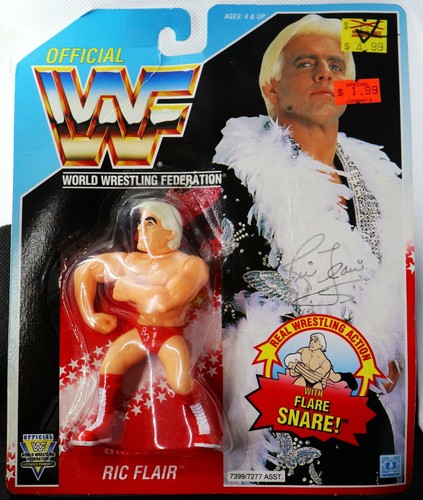 VTG Nature Boy Ric Flair WWF Hasbro Flare Snare Fi...