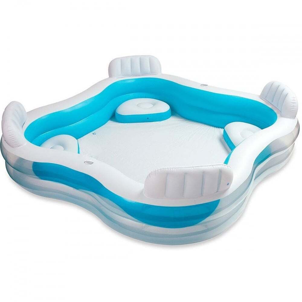 Intex Swim Centre Family Childrens Pool Inflatable Swimming  Paddling Pool 56475