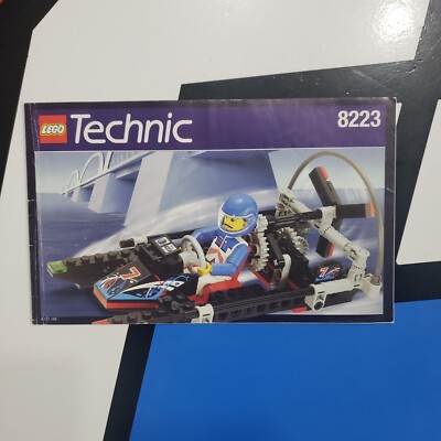 Vintage LEGO 8223 Technic Instruction Manual Booklet Only Legoland Book