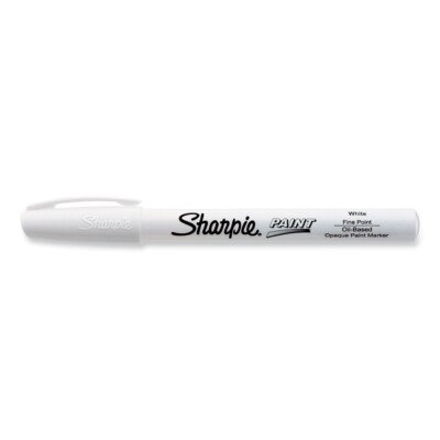 Sharpie 35543 Fine Bullet Tip Permanent Paint Marker - White New