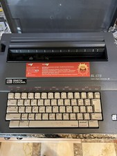 Smith Corona SL-575 Electric Typewriter With Cover. Read Description thumbnail