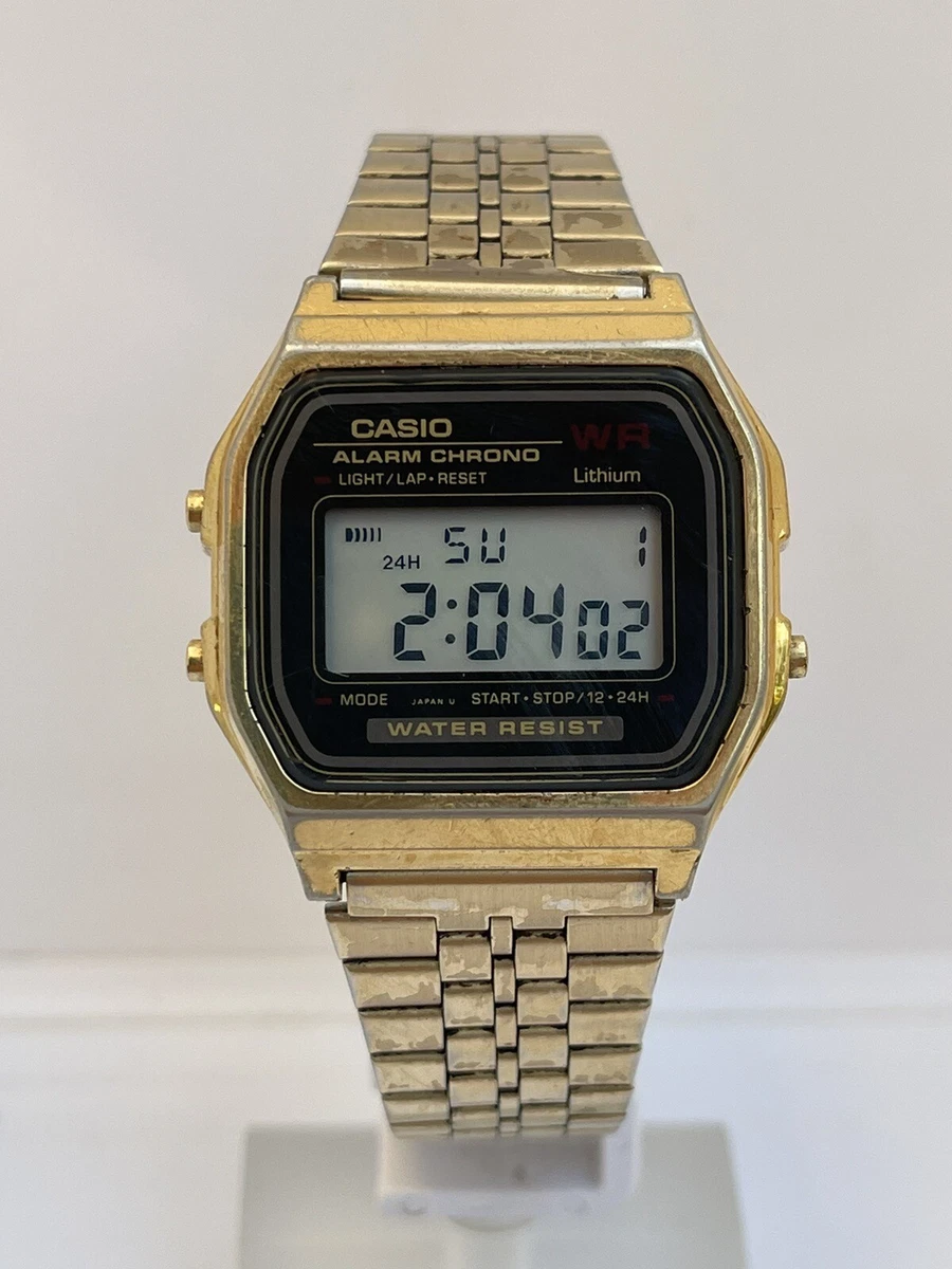 Reloj CASIO A159W-N1 Resina Unisex Plateado - Btime