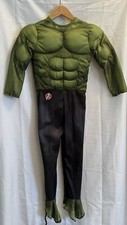 Hulk Marvel Avengers Muscle Chest Child's Costume Small With Mask Gloves