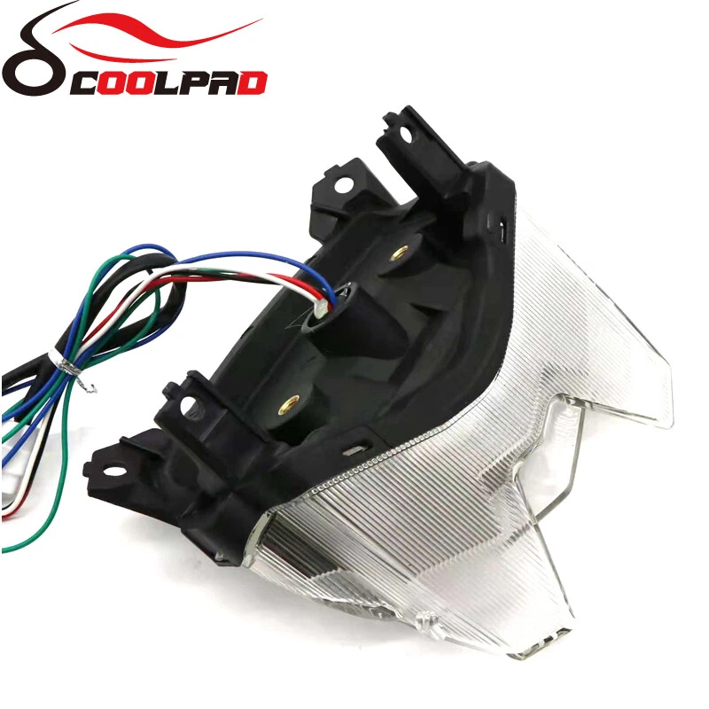 Luz trasera LED integrada intermitente para Yamaha MT-09 FZ-09 MT09 2017-2020 Foto 4 de 4