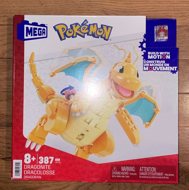 MEGA™️ Pokémon LEGO Dragonite / Build With Motion Building Toy