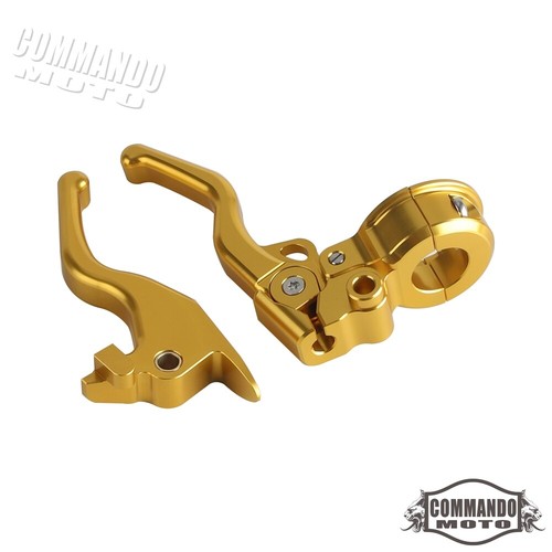 For Harley Low Rider ST Street Bob Fat Bob 2018-2024 Easy Pull Clutch Levers Set - Picture 9 of 18