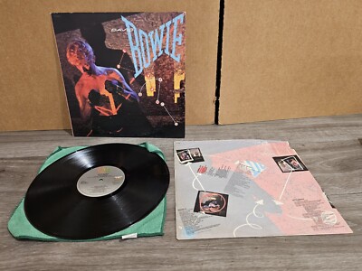 David Bowie   Let's Dance - 1983 LP W/ LYRIC INSERT