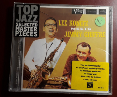 LEE KONITZ MEETS JIMMY GIUFFRE * 2 CD BRAND NEW SEALED NEU SEALED