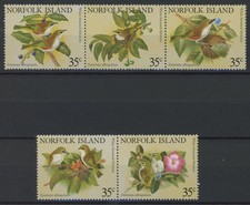 Norfolk Islands : Birds - Good Set Very Fine MNH Stamps