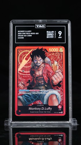 Monkey.D.Luffy graded TAG 9 for sale on eBay