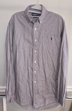 Ralph Lauren Yarmouth Dress Shirt Mens Neck 15 Houndstooth Oxford Old Money