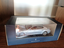 Maserati Quattroporte Silver Diecast Model Car 1/43