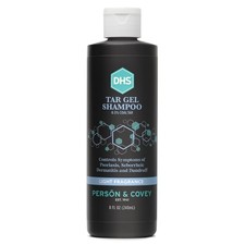 DHS TAR SHAMPOO Anti Dandruff, Psoriasis, Coal Tar GEL 8 OZ Pack Of 6 