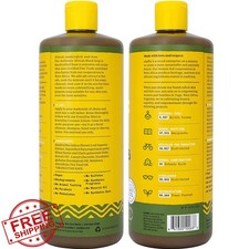 Alaffia African Black Soap Eucalyptus Tea Tree 2-Pack 32oz Moisturizing Cleanser