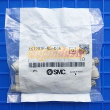 10pcs New SMC AS1201F-M5-06A speed control valve connector Free delivery ~