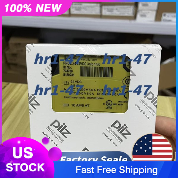 Brand New Pilz 774730 PNOZ X4 2.5W Low Power Consumption Safety Relay