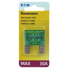 Bussmann BP/MAX-30-RP 20A 32V Green Blade Fuse