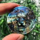 41g Natural quartz crystal elongite carving — photo 5