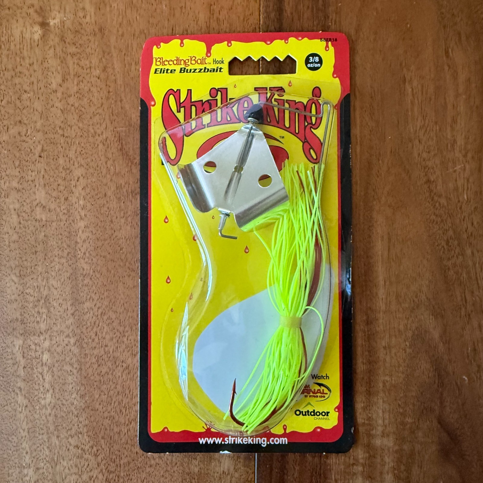 Strike King Bleeding Bait Elite Buzzbait Fishing Lure 3/8 oz (4 Pack) - Image 3