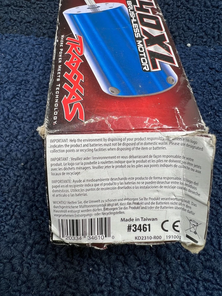 TRAXXAS 3461: 540XL Brushless Motor Fits 101177-4 Ford Raptor R 4X4 Ultimate - Image 3 of 4