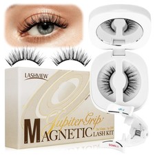 Upgrade Soft Magnetic Eyelashes Natural Look, Reusable Magnetic Eyelashes with A