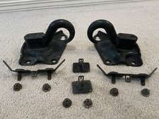 05-10 Jeep Grand Cherokee Wk And Xk Commander Black Front Tow Hooks Hardware