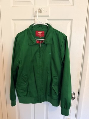 Limited Edition. Merc London Men's Medium Racing Green Harrington Bomber Jacket.